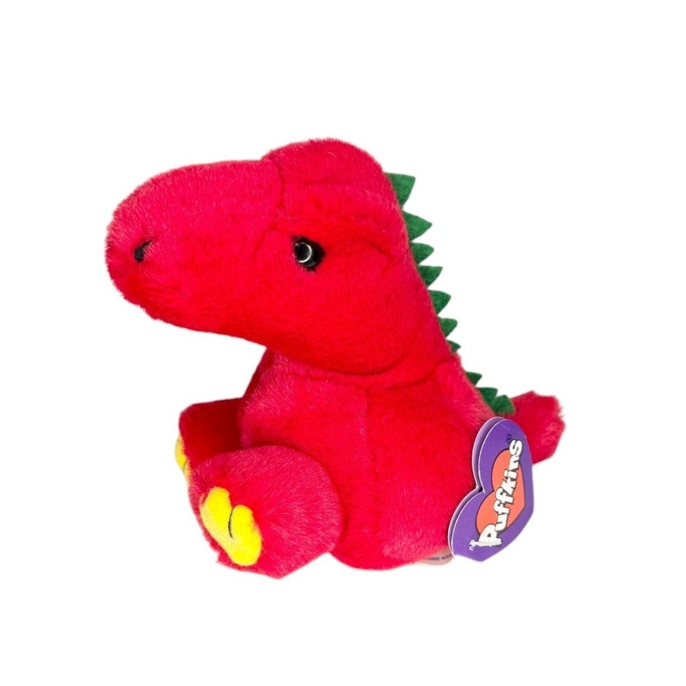 Drake the Dinosaur | Crimson Prehistoric Pal 🦖 | Puffkins Collectible Plush